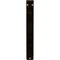 Ekena Millwork Legacy Wrought Iron Bracket, (Single center brace), Antiqued Brass 1 1/2"W x 7 1/2"D x 10"H BKTM01X07X10SLEABS - alternate 2